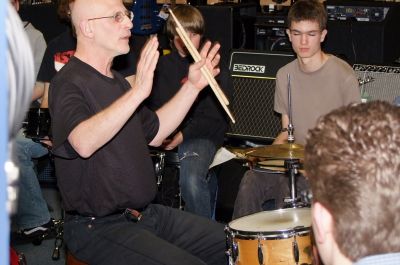 Schlagzeugworkshop mit Michael Lauren 2010